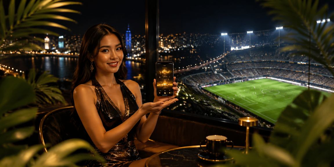 Peminat bola sepak Johor menyemak odds perlawanan di ncp93 melalui telefon
