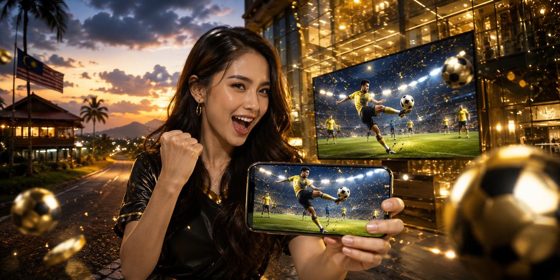 Peminat bola sepak Malaysia mengunakan platform ncp93 untuk pertaruhan sukan